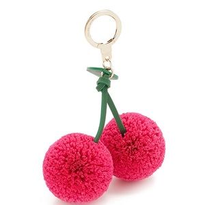 NWOT Kate Spade Cherry Key Chain / Bag Charm